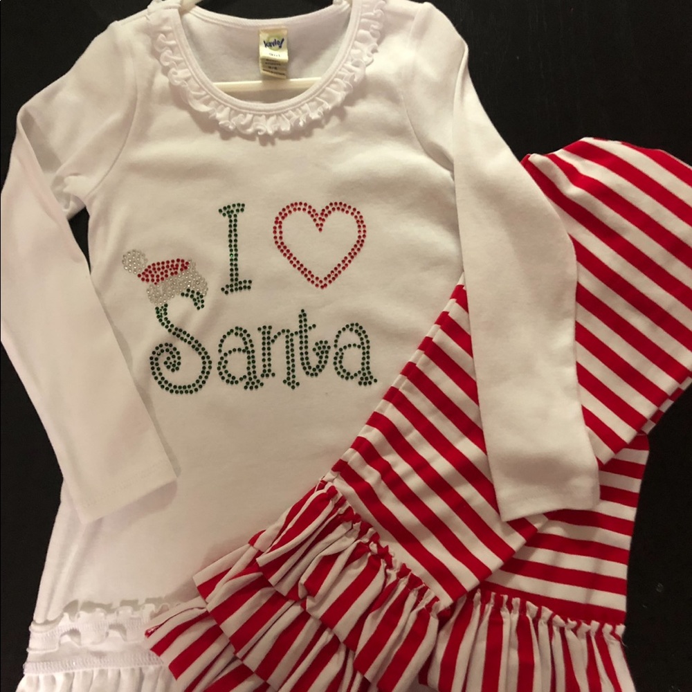 “I Love Santa”PJ Set